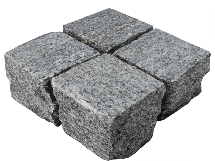 Gneis Pflastersteine 10x10x8 Urban Grey Line jonastone